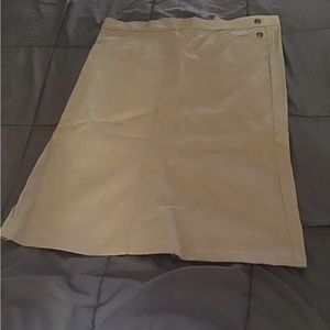 Cream khaki shirt, size 10